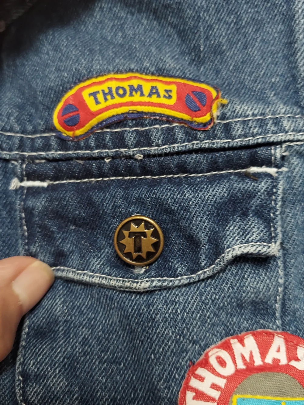 Y2K Thomas & Friends Denim Jean Jacket Size 2T